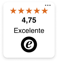 Trustbadge de Trusted Shops con solo opiniones